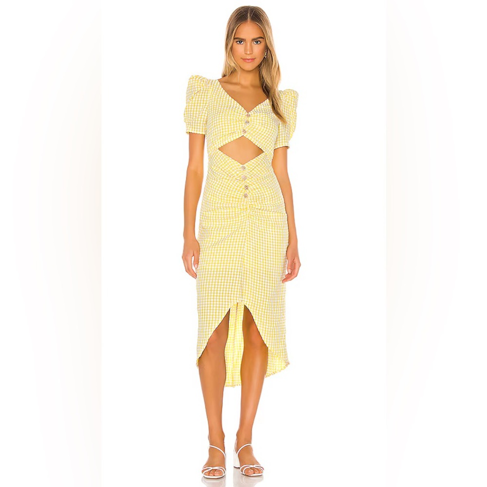 Song of Style Lena Midi Dress (Size XS)